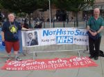 NHS Expo Protest Manchester